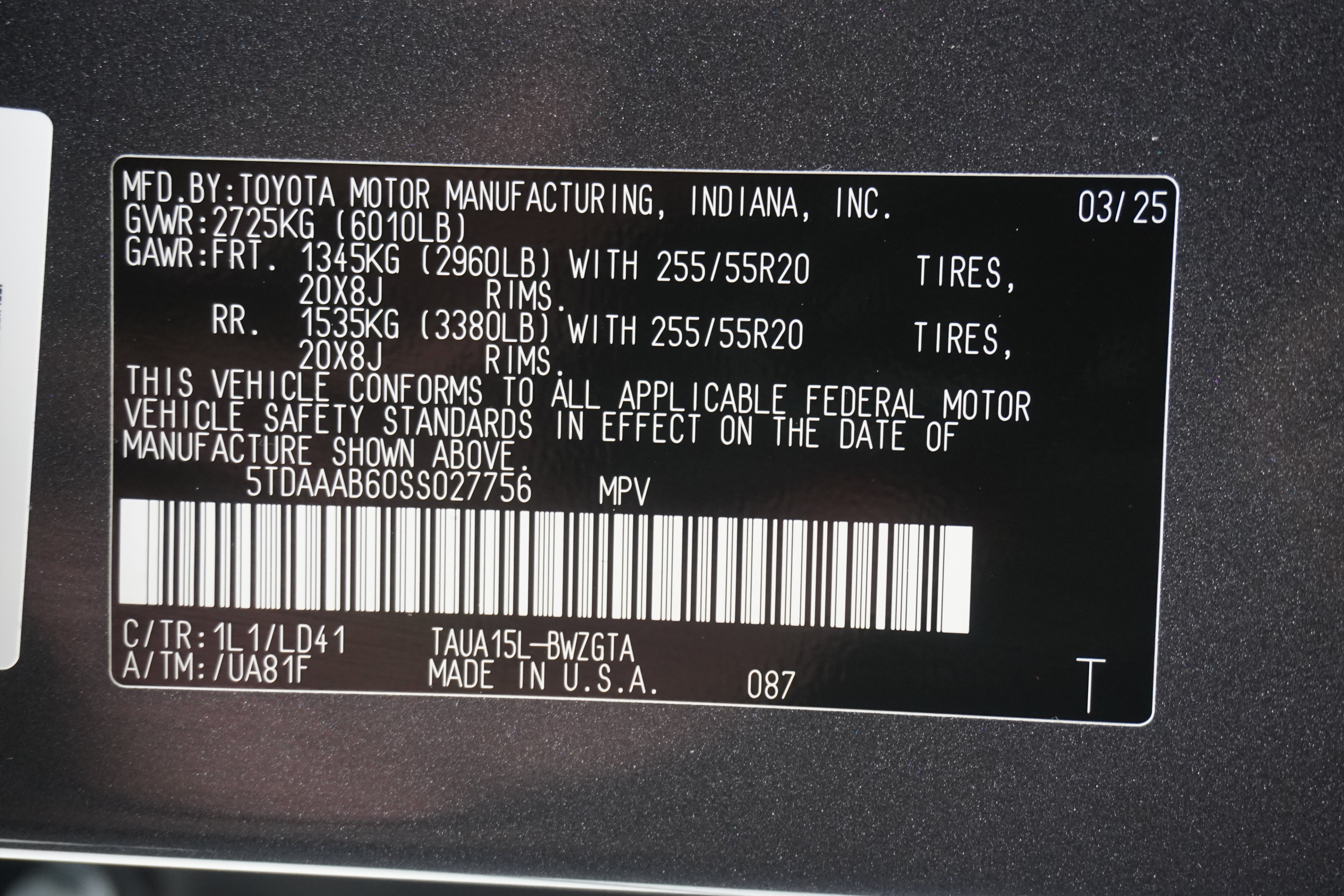 Used 2025 Lexus TX 350 AWD w/ Technology Package image 42
