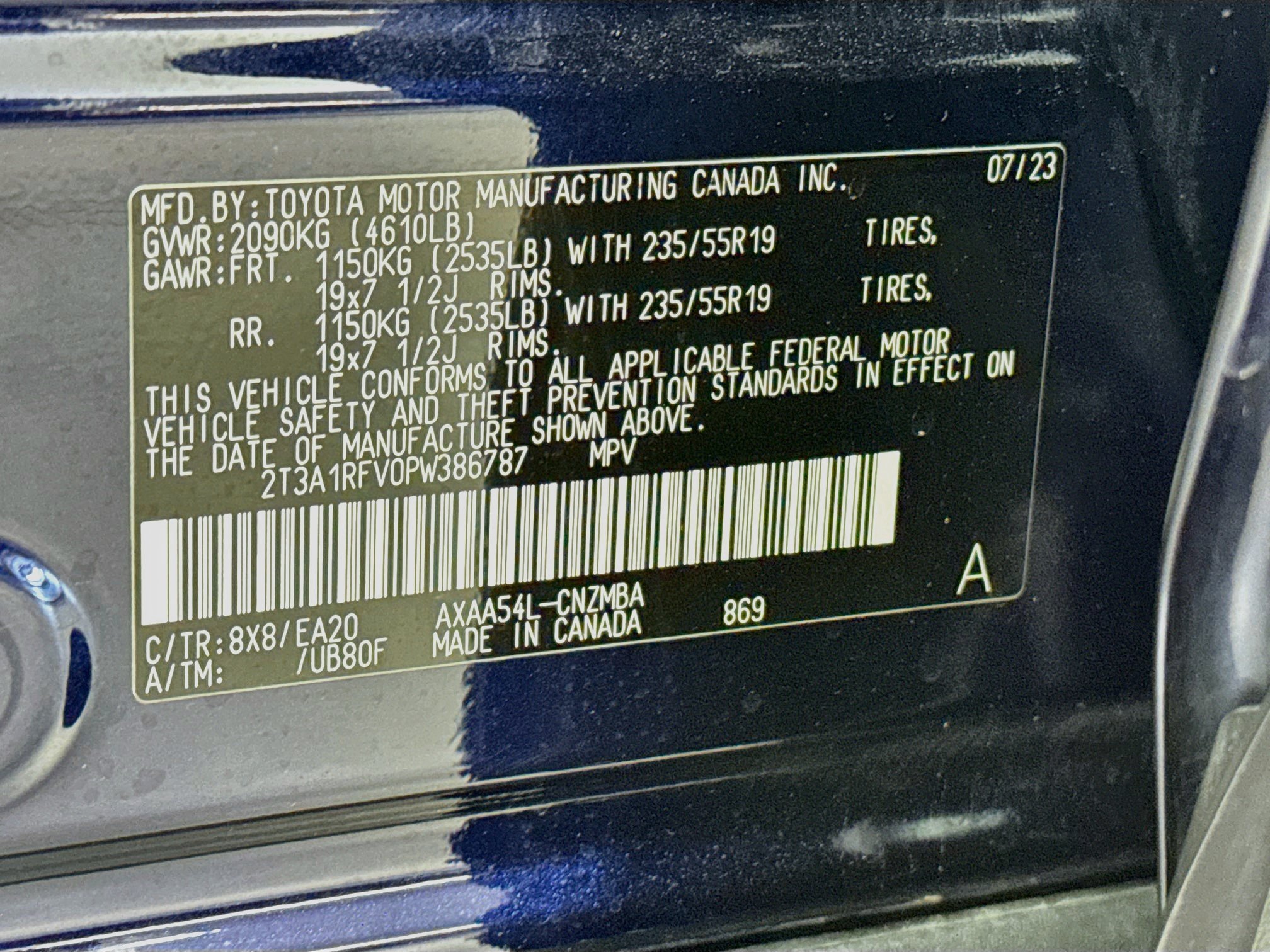 Certified 2023 Toyota RAV4 XLE Premium AWD/4WD image 33