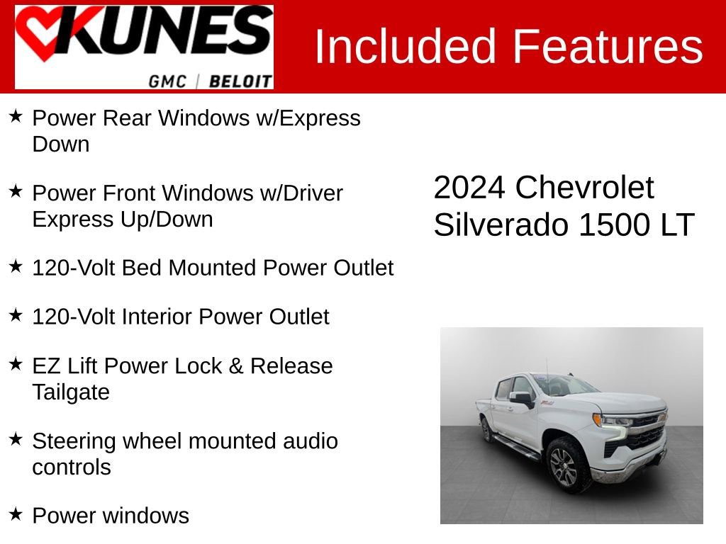Used 2024 Chevrolet Silverado 1500 LT image 3