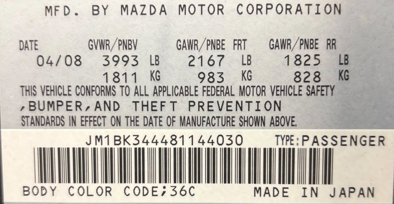 Used 2008 MAZDA MAZDA3 s Grand Touring image 28