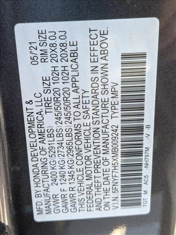 Used 2021 Honda Passport EX-L image 25
