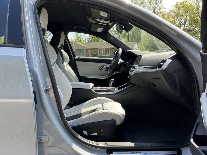 Used 2021 BMW M3 Competition w/ M Carbon Exterior Package RWD image 14