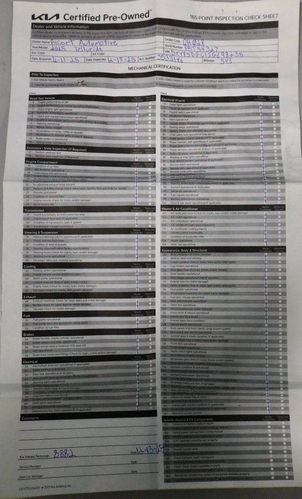 Used 2025 Kia Telluride SX Prestige X-Line image 6