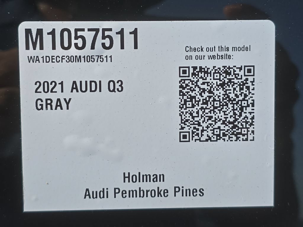 Used 2021 Audi Q3 2.0T Premium w/ Convenience Package AWD/4WD image 31