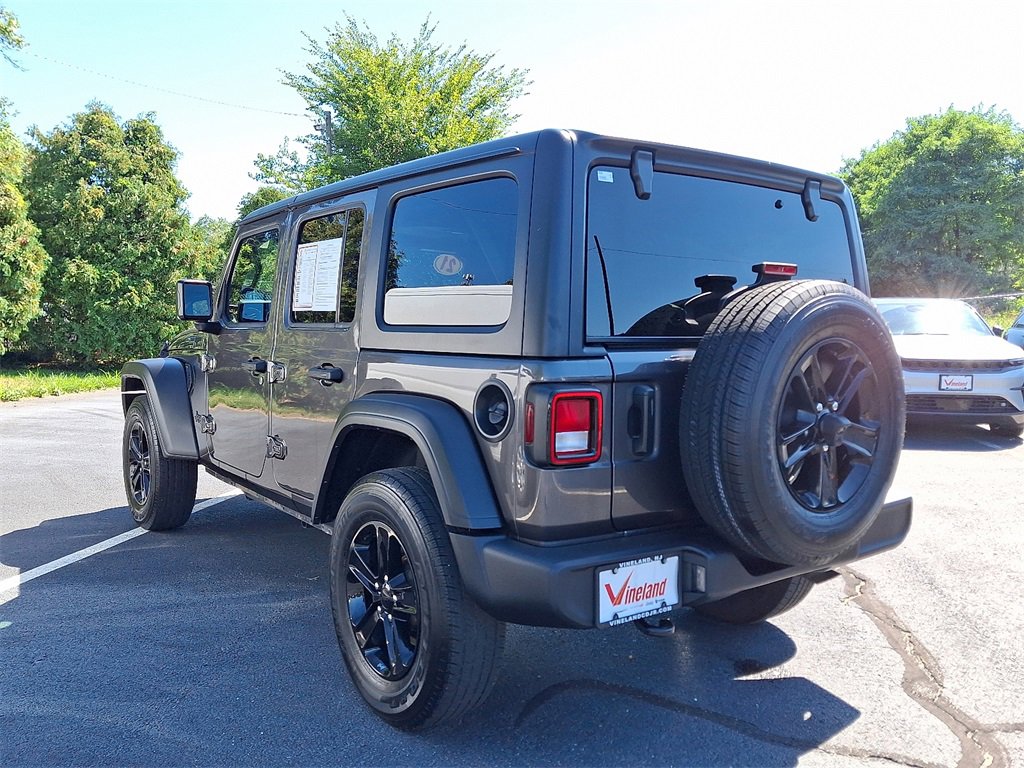 Used 2021 Jeep Wrangler Unlimited Sport image 4