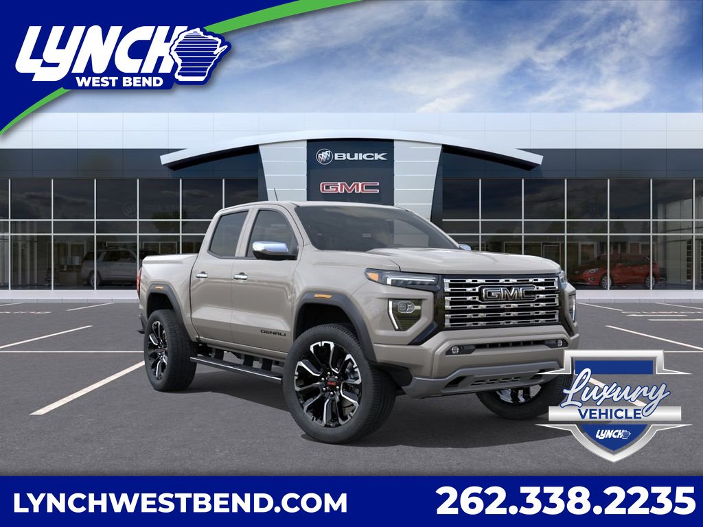 New 2026 GMC Canyon Denali w/ LPO, Black Badging Package