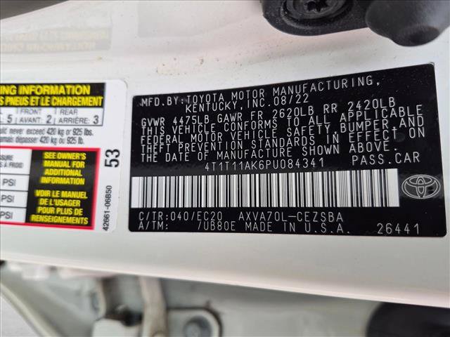 Used 2023 Toyota Camry SE w/ Convenience Package FWD image 21