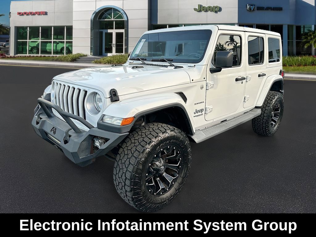 Used 2018 Jeep Wrangler Unlimited Sahara image 4