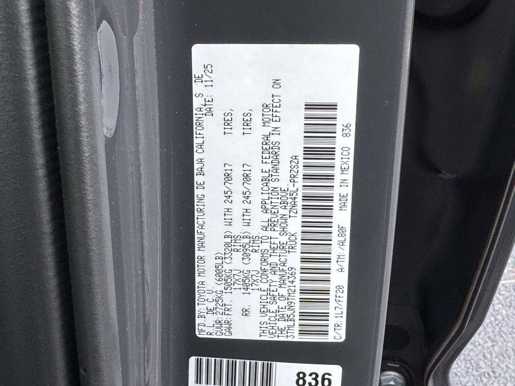 New 2026 Toyota Tacoma SR5 image 26