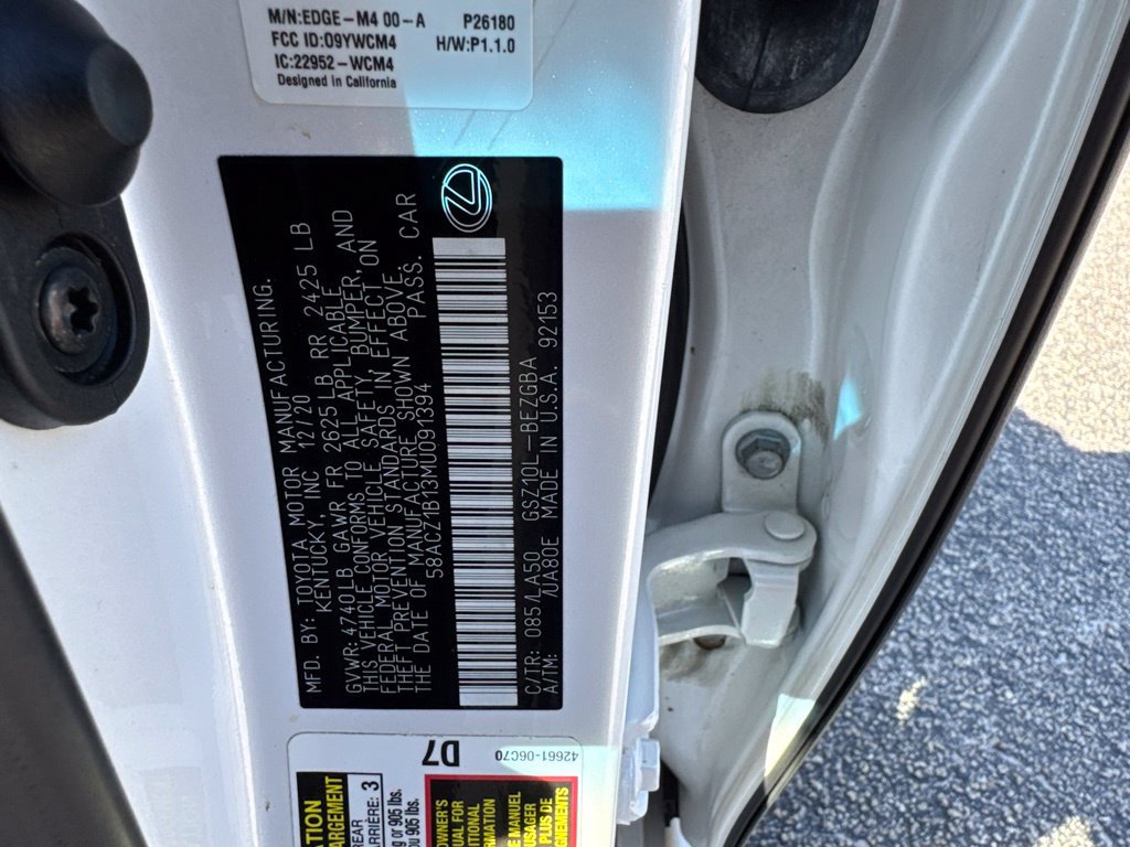 Used 2021 Lexus ES 350 w/ Accessory Package FWD image 67