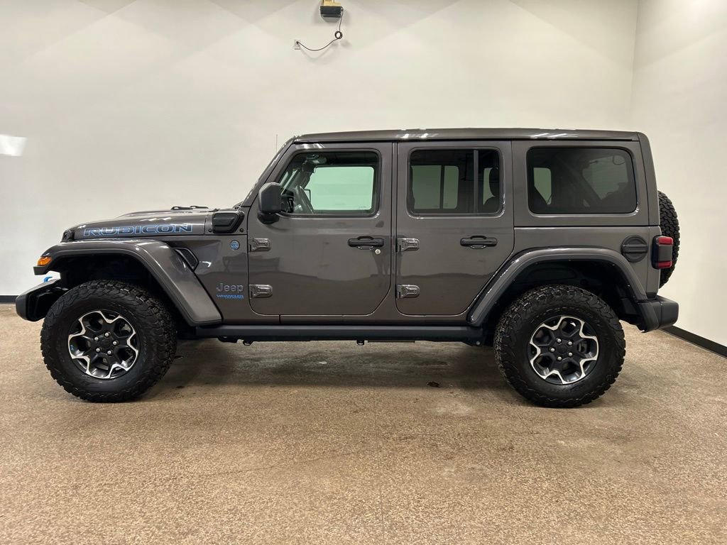 Used 2022 Jeep Wrangler Unlimited Rubicon 4xe w/ Cold Weather Group image 2