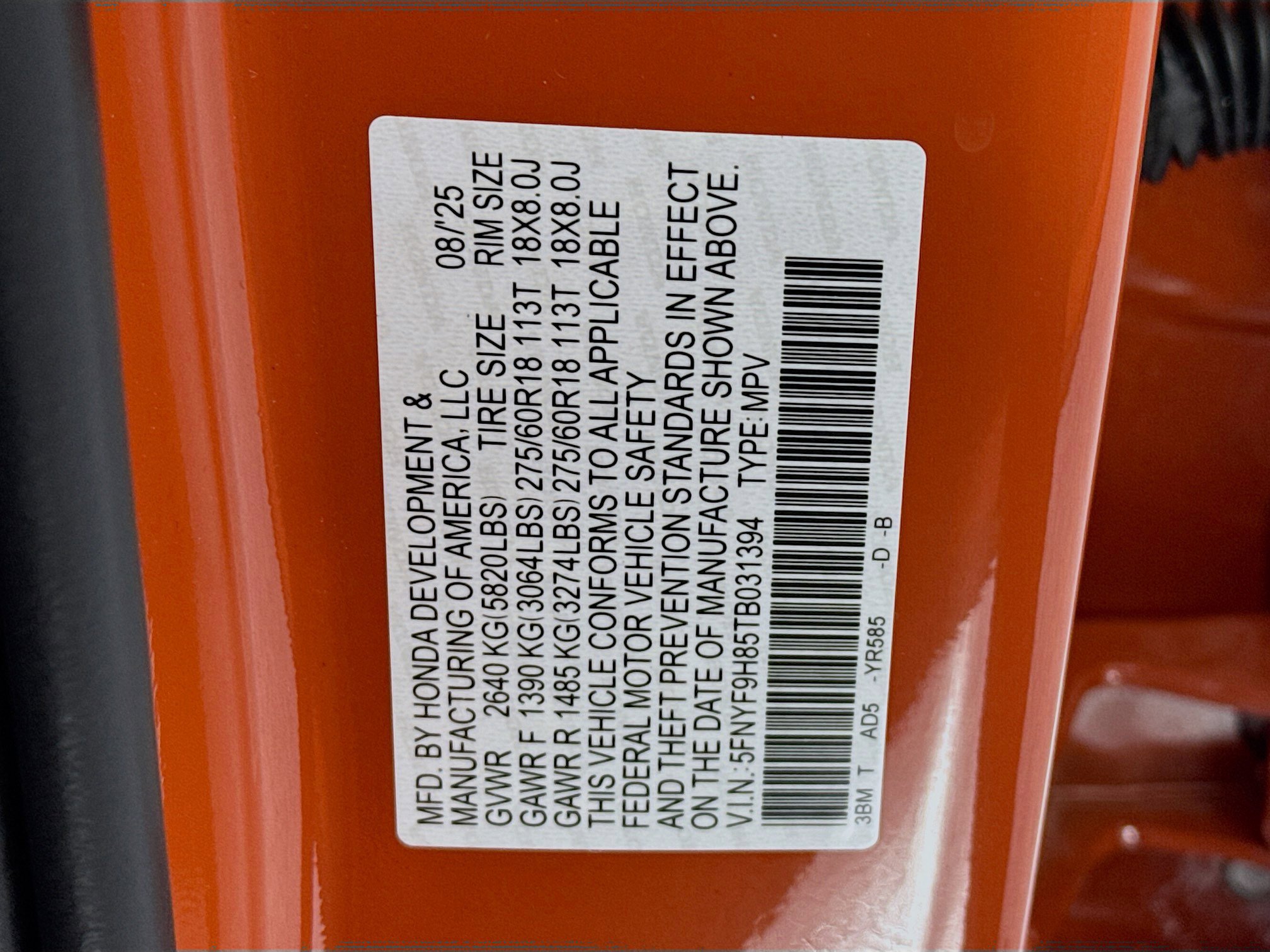 New 2026 Honda Passport TrailSport Elite image 34