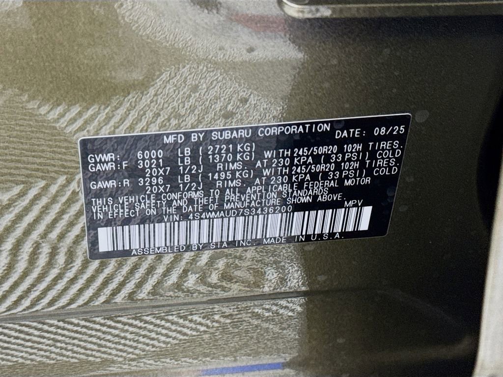 Used 2025 Subaru Ascent Touring image 33