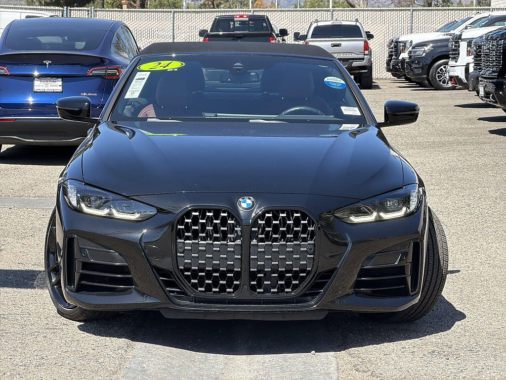 Used 2024 BMW M440i Convertible w/ Shadowloine Package RWD image 2
