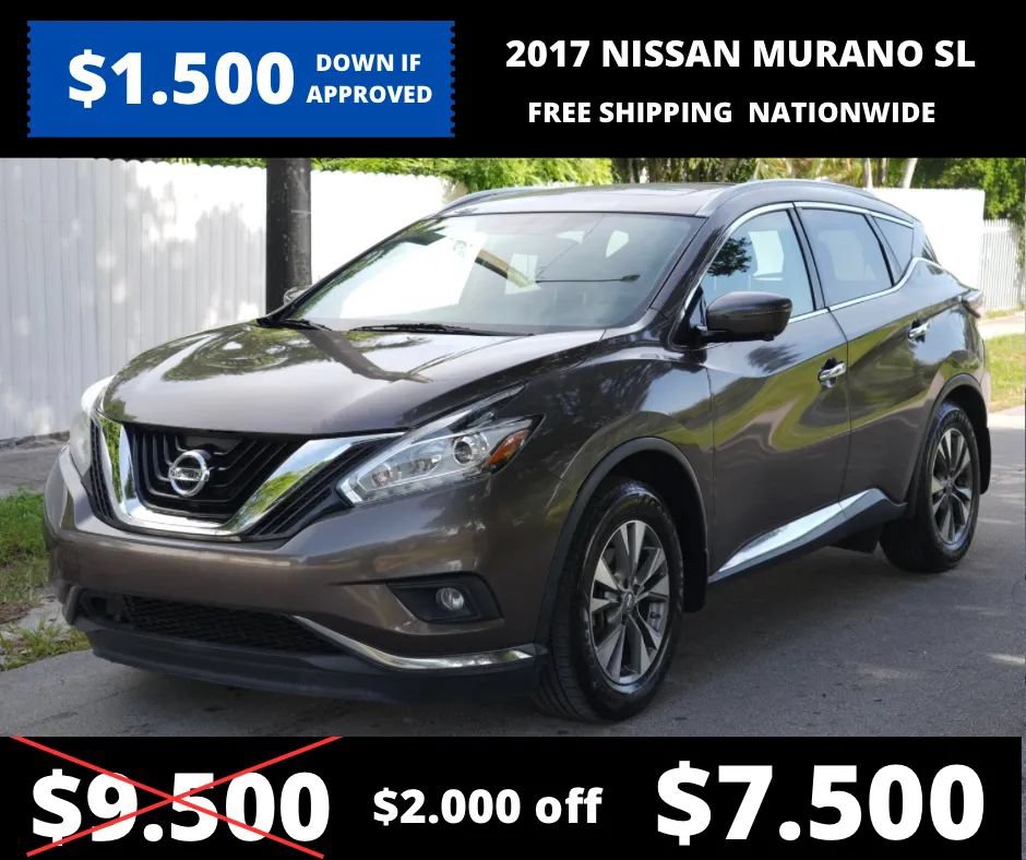 Used 2017 Nissan Murano SL w/ SL Technology Package