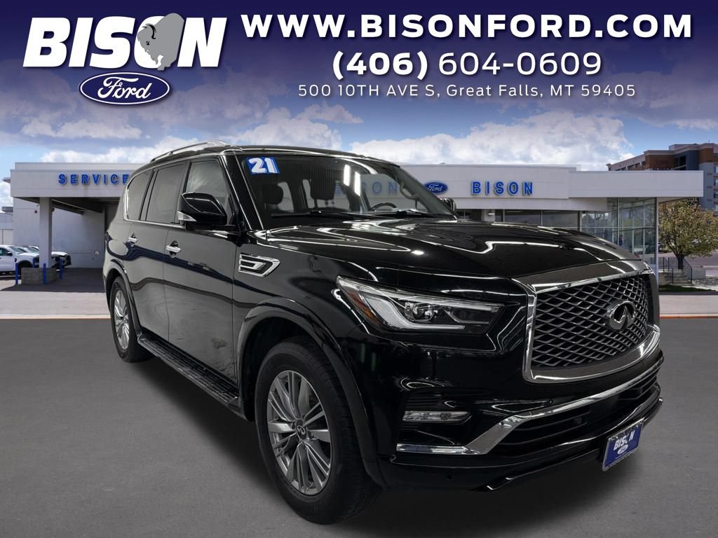 Used 2021 INFINITI QX80 Luxe