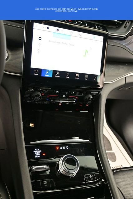 Used 2022 Jeep Grand Cherokee Limited 4xe w/ Luxury Tech Group II image 35