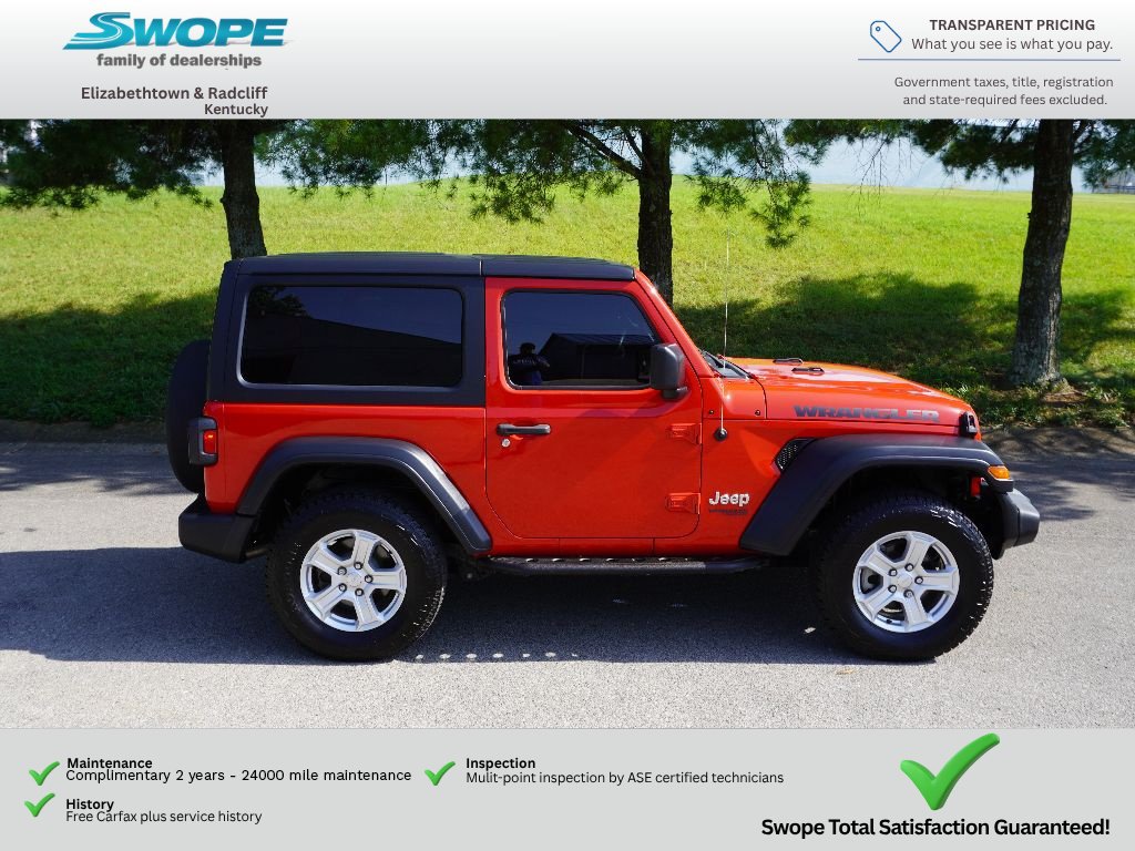 Used 2019 Jeep Wrangler Sport AWD/4WD image 2