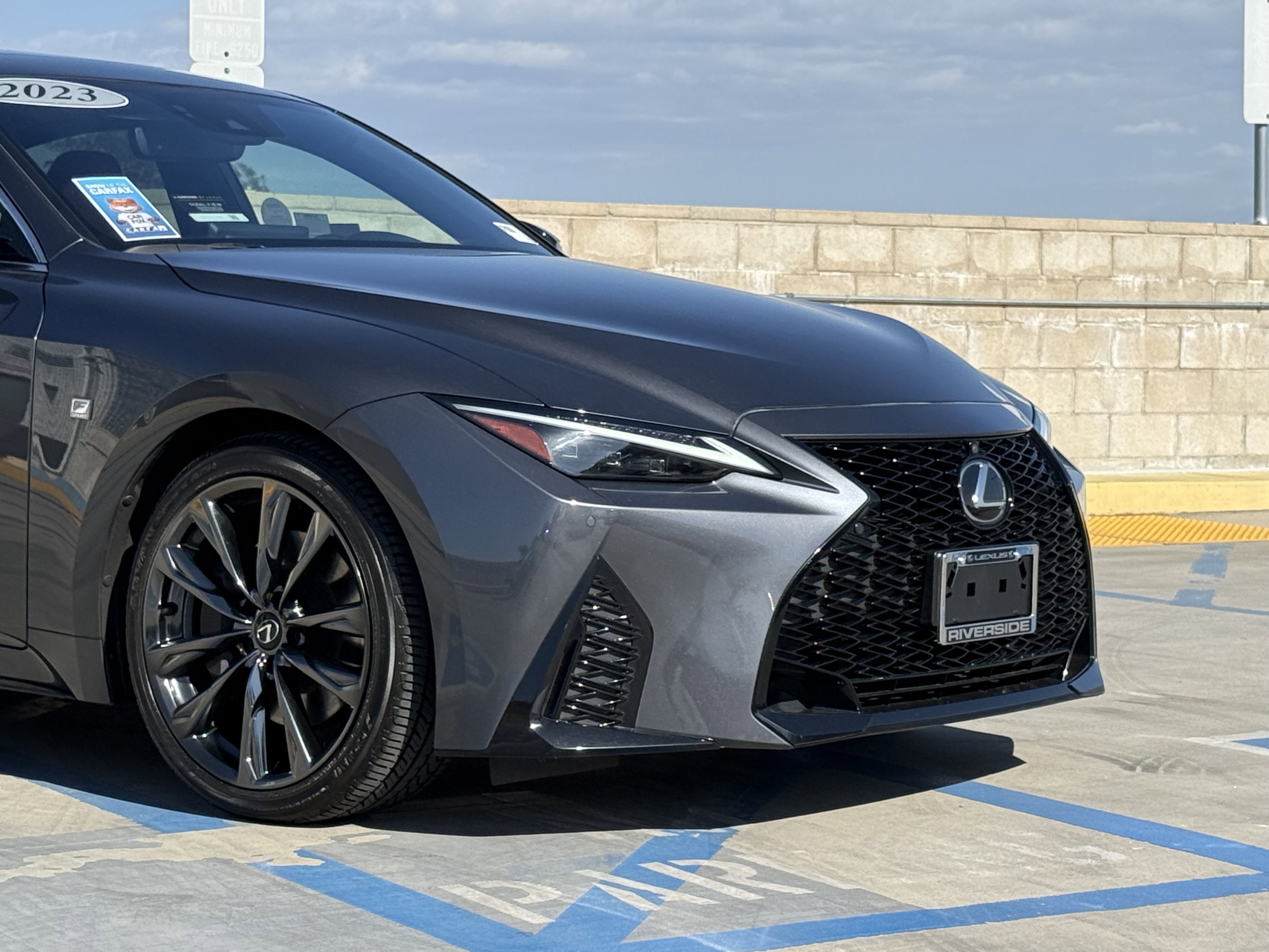 Certified 2023 Lexus IS 350 F Sport w/ Navigation Package image 3