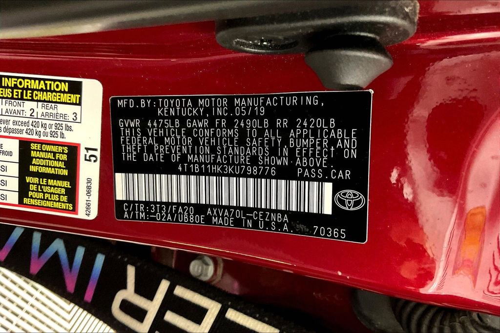 Used 2019 Toyota Camry LE image 42