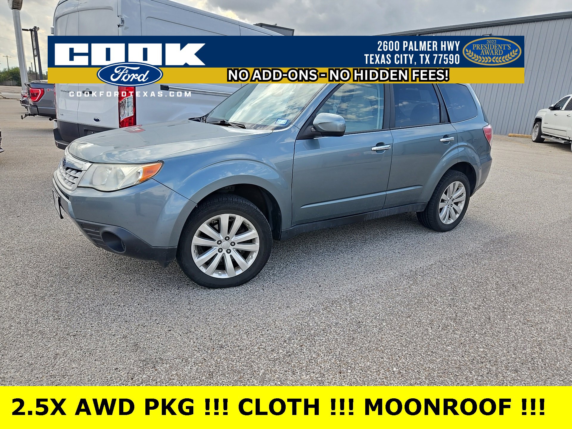 Used 2012 Subaru Forester 2.5X Premium w/ All-Weather Pkg