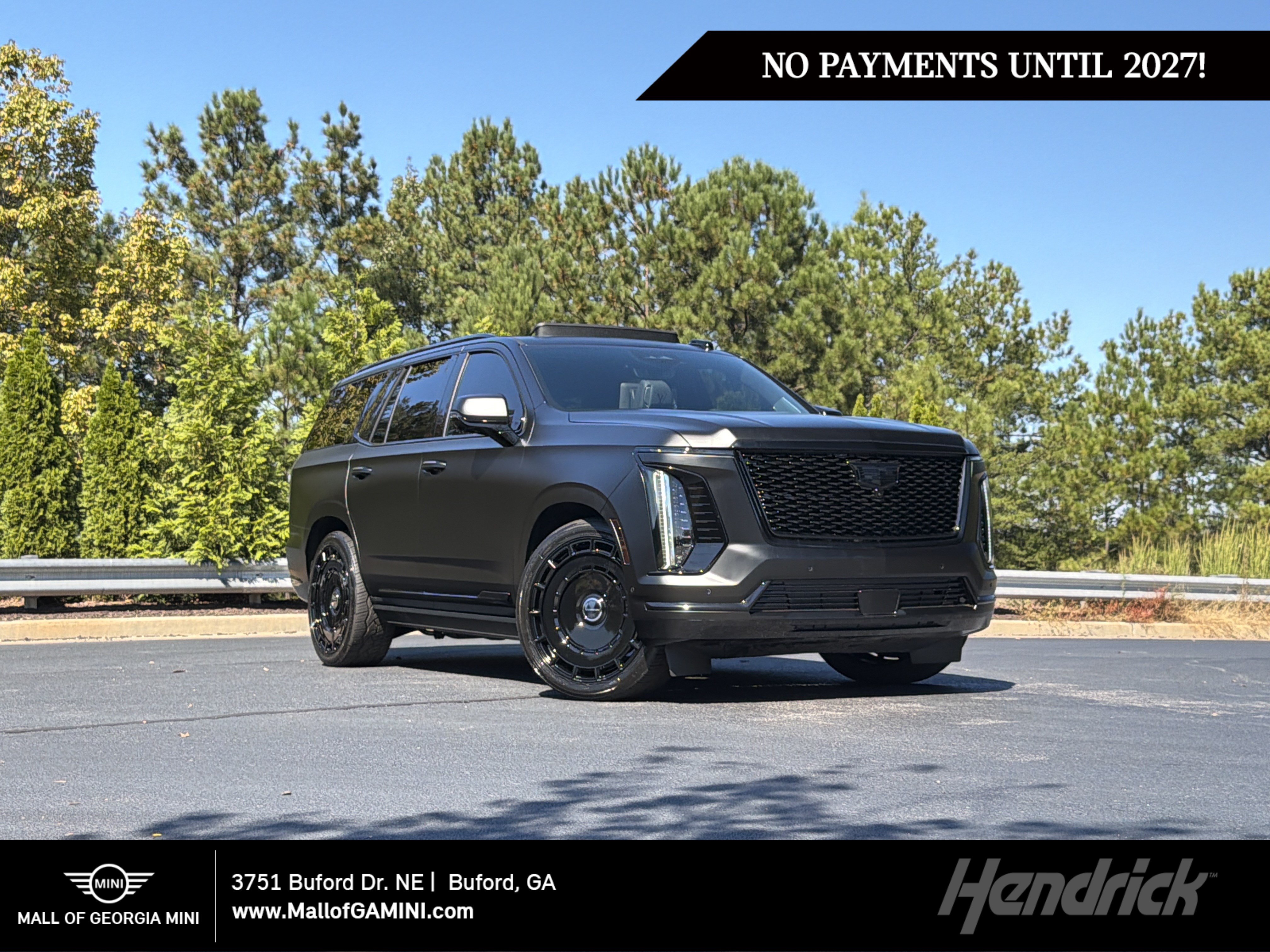 Used 2026 Cadillac Escalade Platinum Sport w/ LPO, ONYX Package AWD/4WD image 1