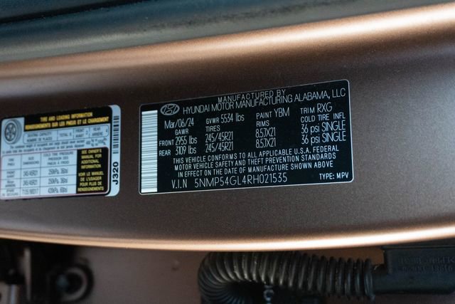 Used 2024 Hyundai Santa Fe Calligraphy image 38