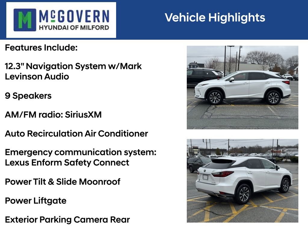 Used 2020 Lexus RX 350 AWD w/ Premium Package image 4