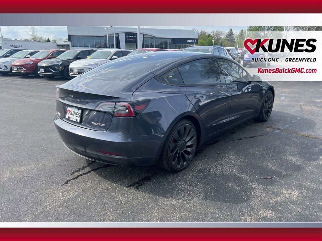 Used 2021 Tesla Model 3 Performance AWD/4WD image 5
