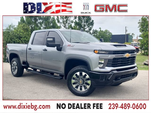 Certified 2025 Chevrolet Silverado 2500 Custom w/ Custom Value Package AWD/4WD image 1