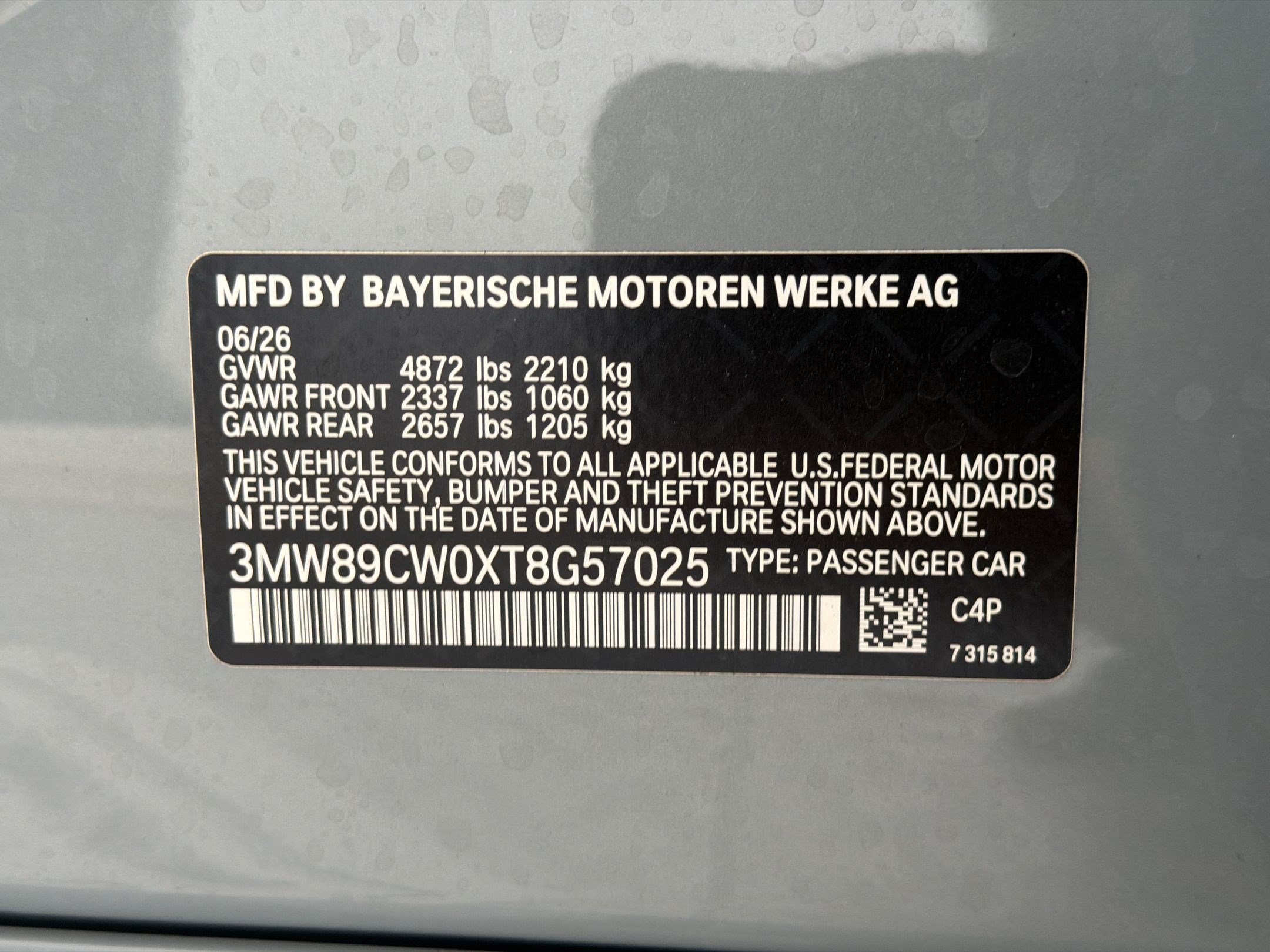 New 2026 BMW 330i xDrive Sedan w/ M Sport Package AWD/4WD image 27