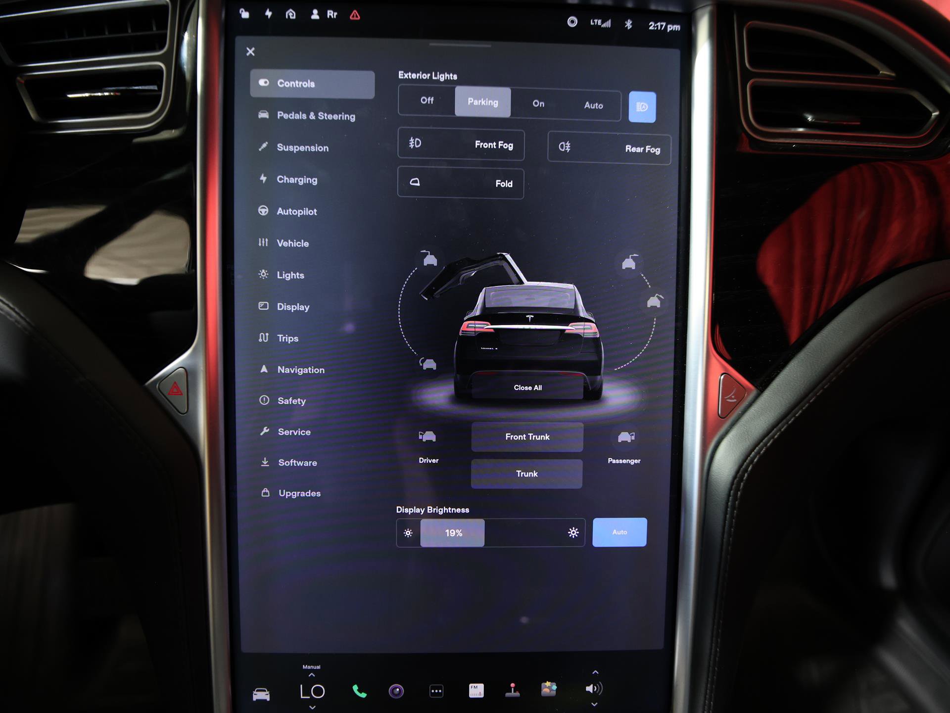 Used 2017 Tesla Model X 75D AWD/4WD image 24