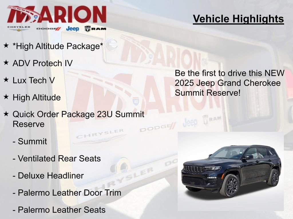 New 2025 Jeep Grand Cherokee Summit image 5