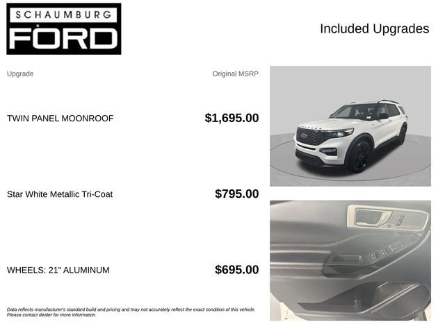 Used 2023 Ford Explorer ST-Line AWD/4WD image 4