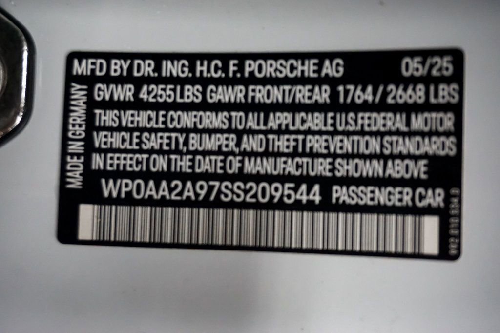 Used 2025 Porsche 911 Carrera T RWD image 20