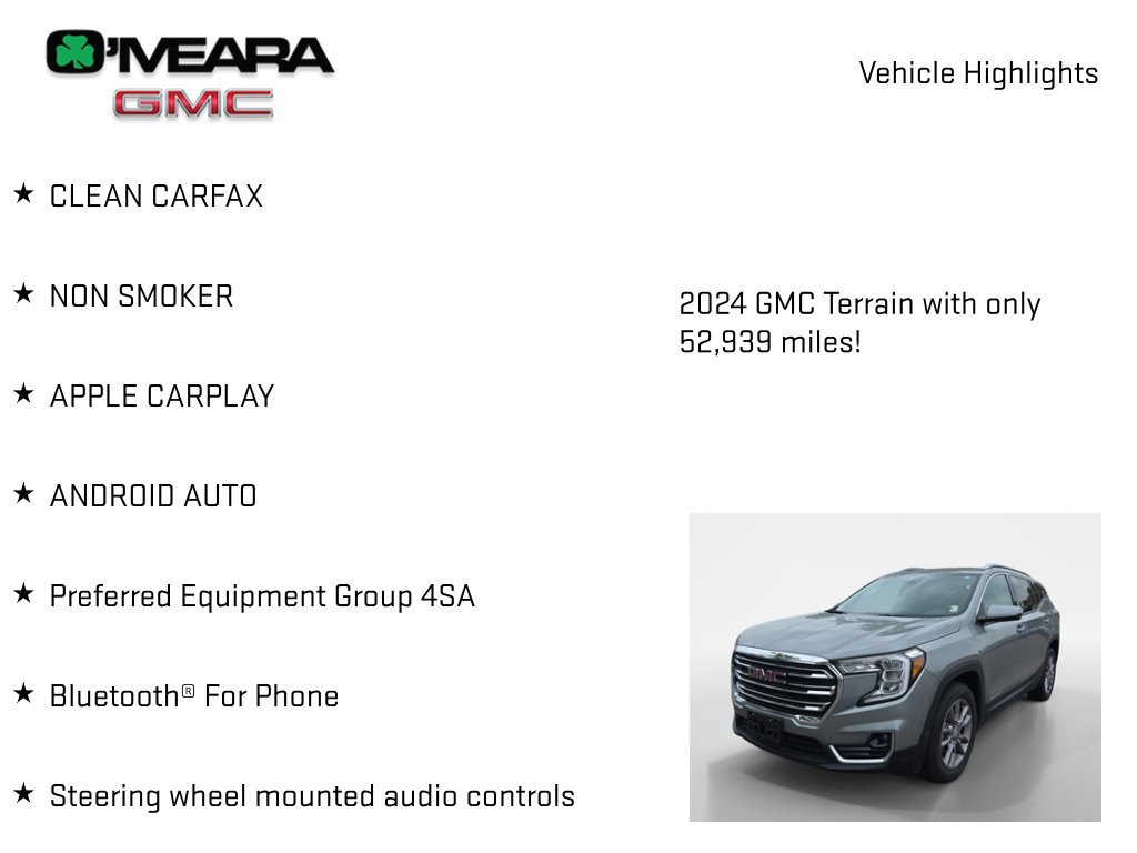 Used 2024 GMC Terrain SLT AWD/4WD image 7