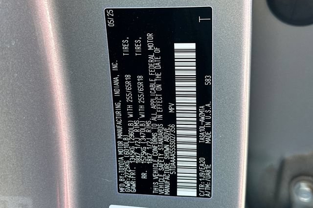 Certified 2025 Toyota Grand Highlander FWD image 36