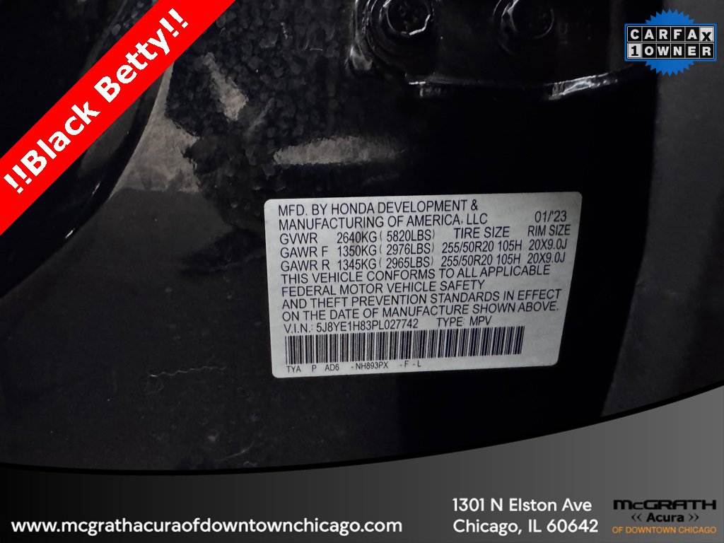 Used 2023 Acura MDX SH-AWD w/ Advance Package image 11