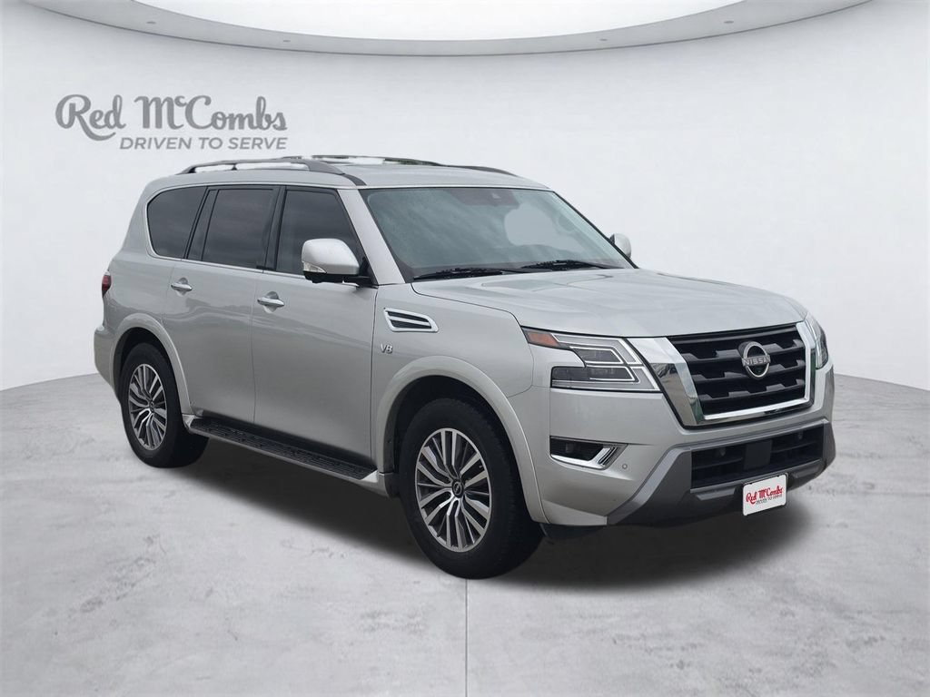 Used 2021 Nissan Armada SL w/ Captain's Chairs Package RWD image 10