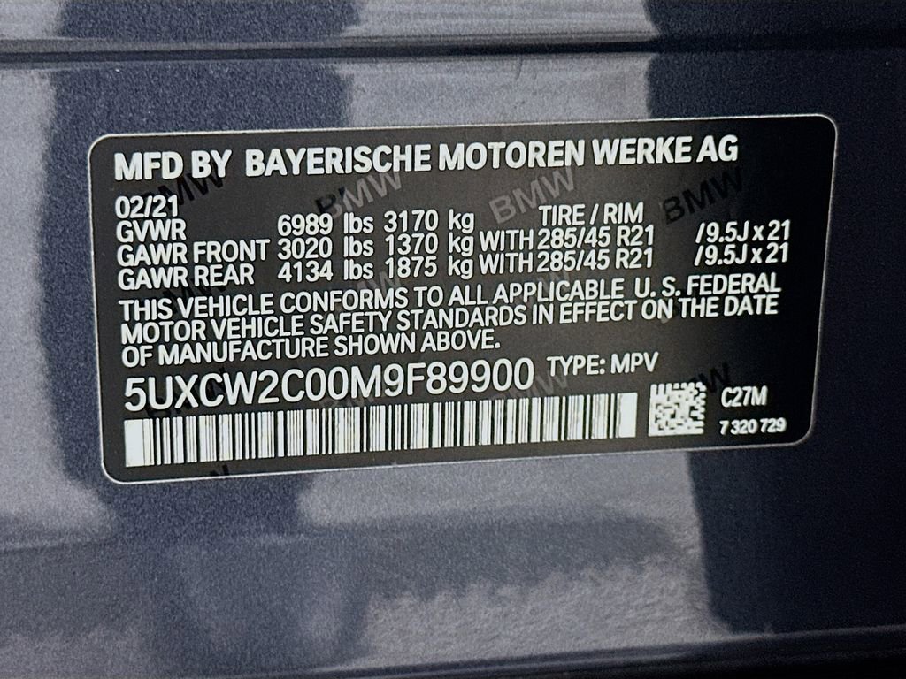 Used 2021 BMW X7 xDrive40i w/ Premium Package image 34