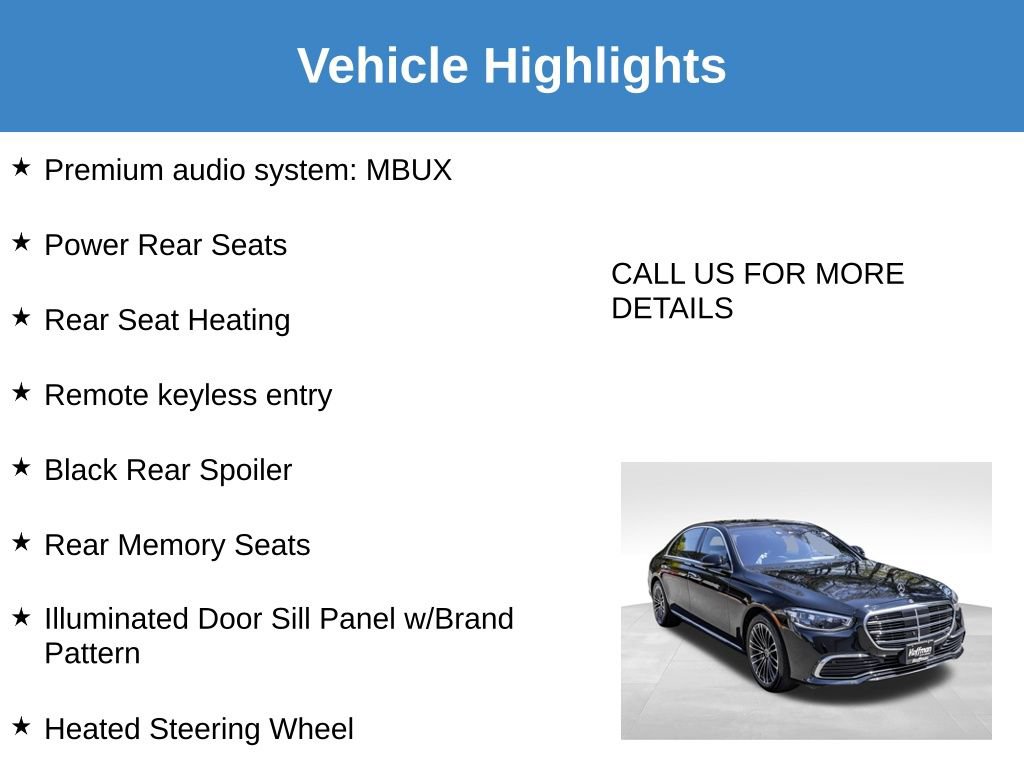 Used 2024 Mercedes-Benz S 580e 4MATIC Sedan image 21