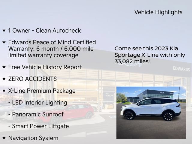 Used 2023 Kia Sportage X-Line w/ X-Line Premium Package AWD/4WD image 11