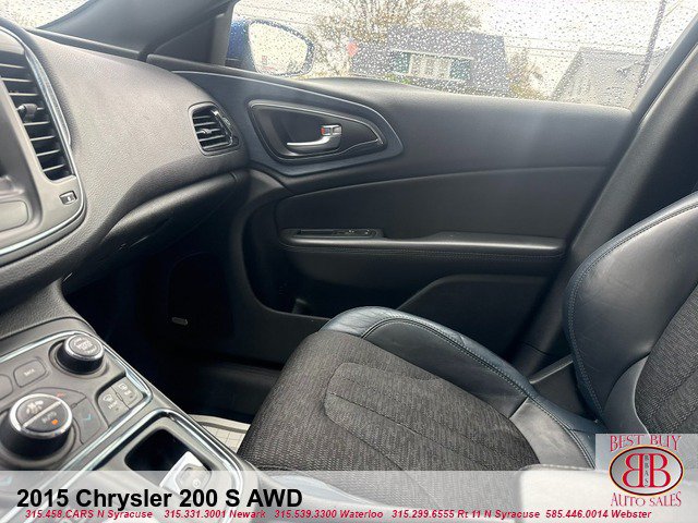 Used 2015 Chrysler 200 S w/ Navigation & Sound Group I AWD/4WD image 16