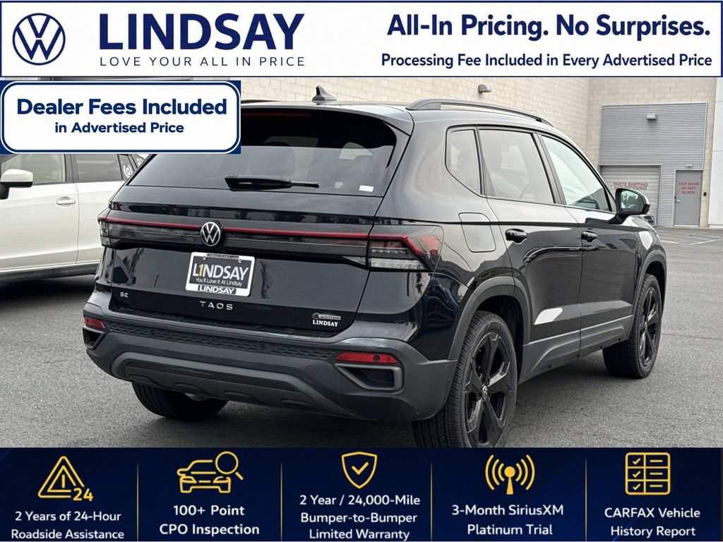 Certified 2025 Volkswagen Taos SE AWD/4WD image 3