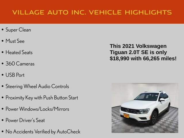 Used 2021 Volkswagen Tiguan SE image 7