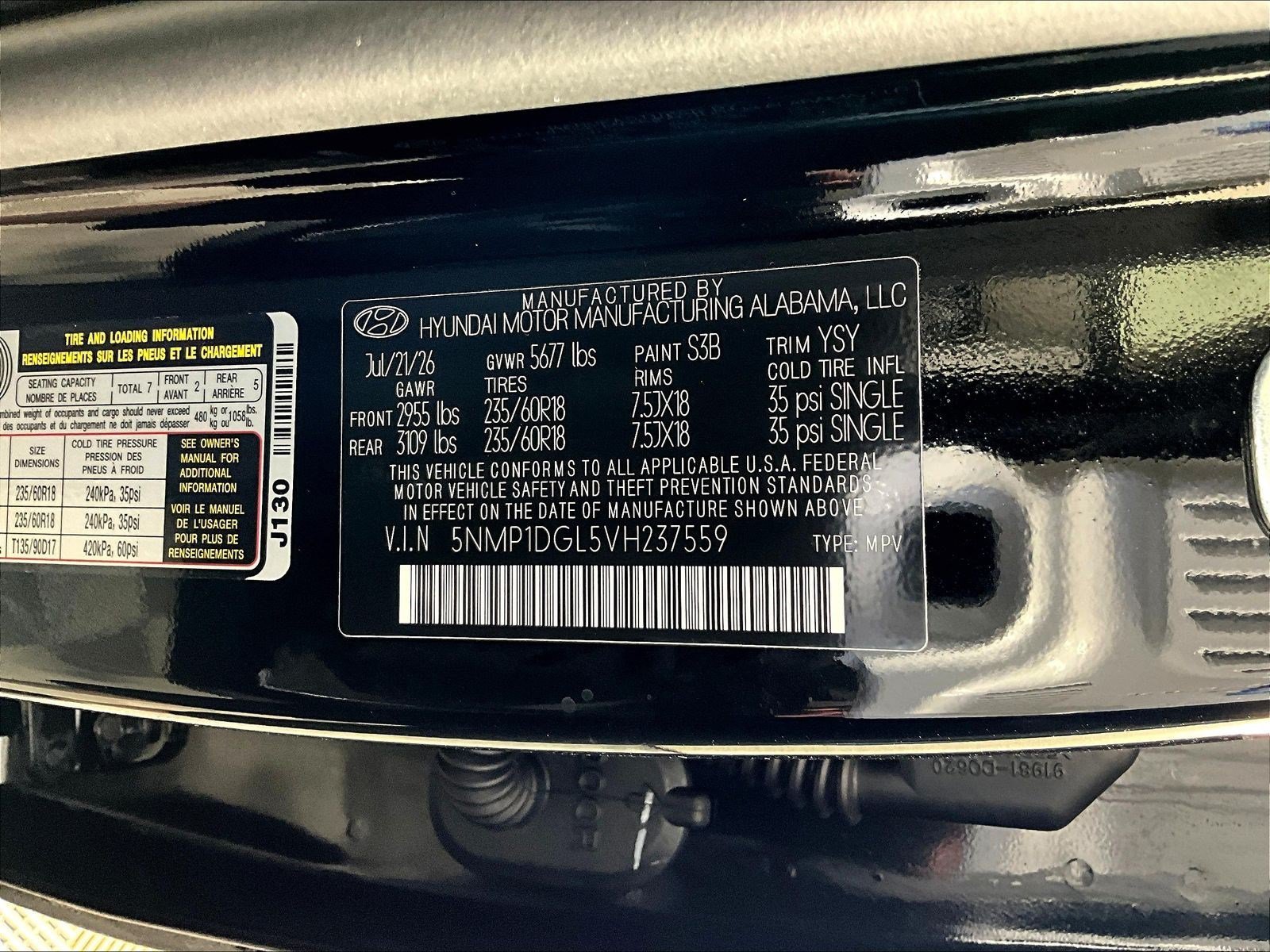 New 2027 Hyundai Santa Fe SE AWD/4WD image 21