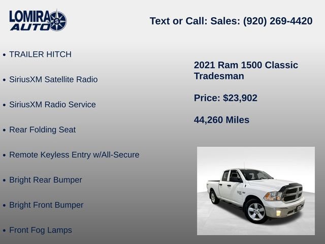 Used 2021 RAM 1500 Tradesman w/ SXT Plus Group AWD/4WD image 27
