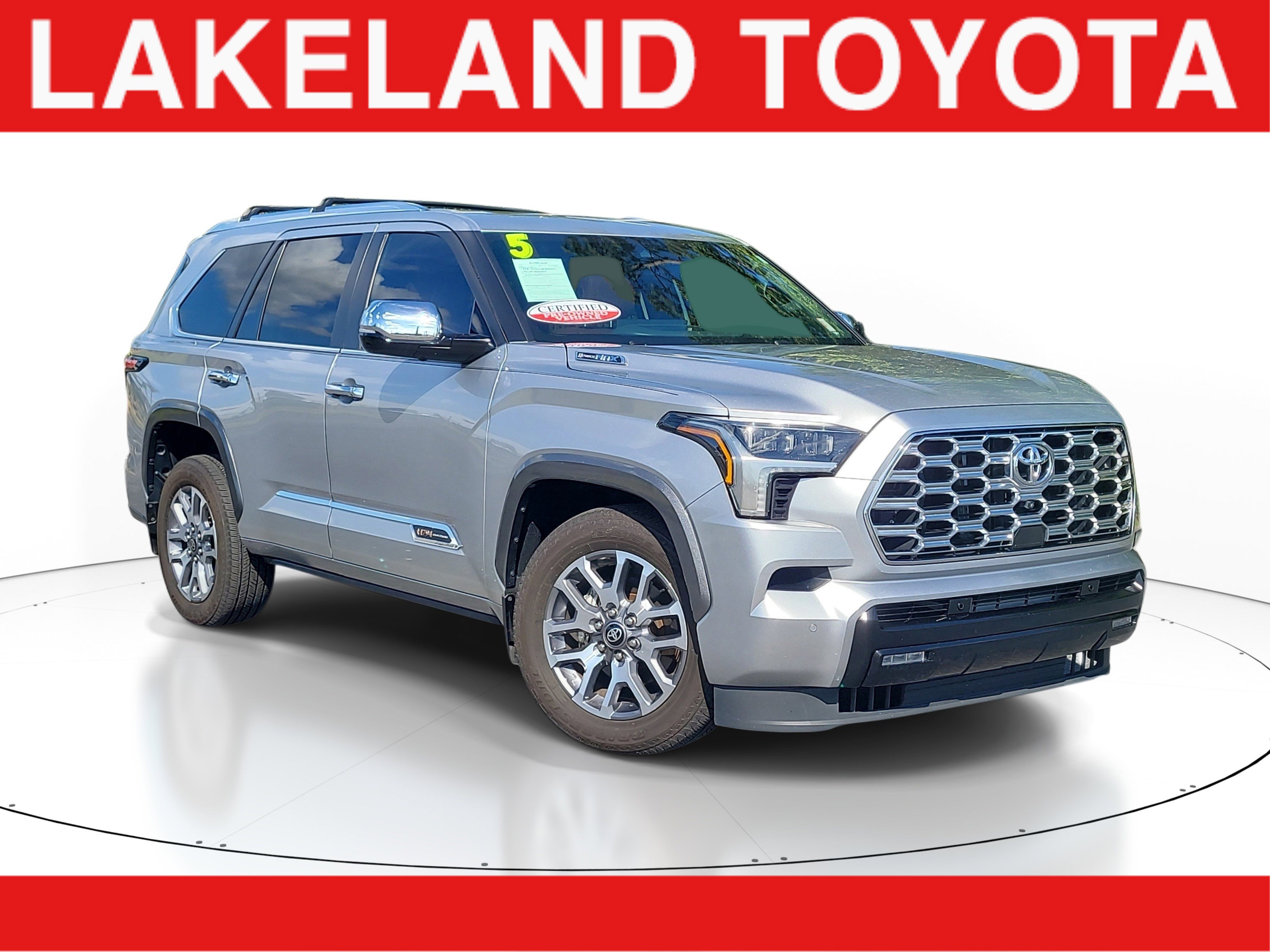 Certified 2025 Toyota Sequoia 1794 Edition AWD/4WD image 1