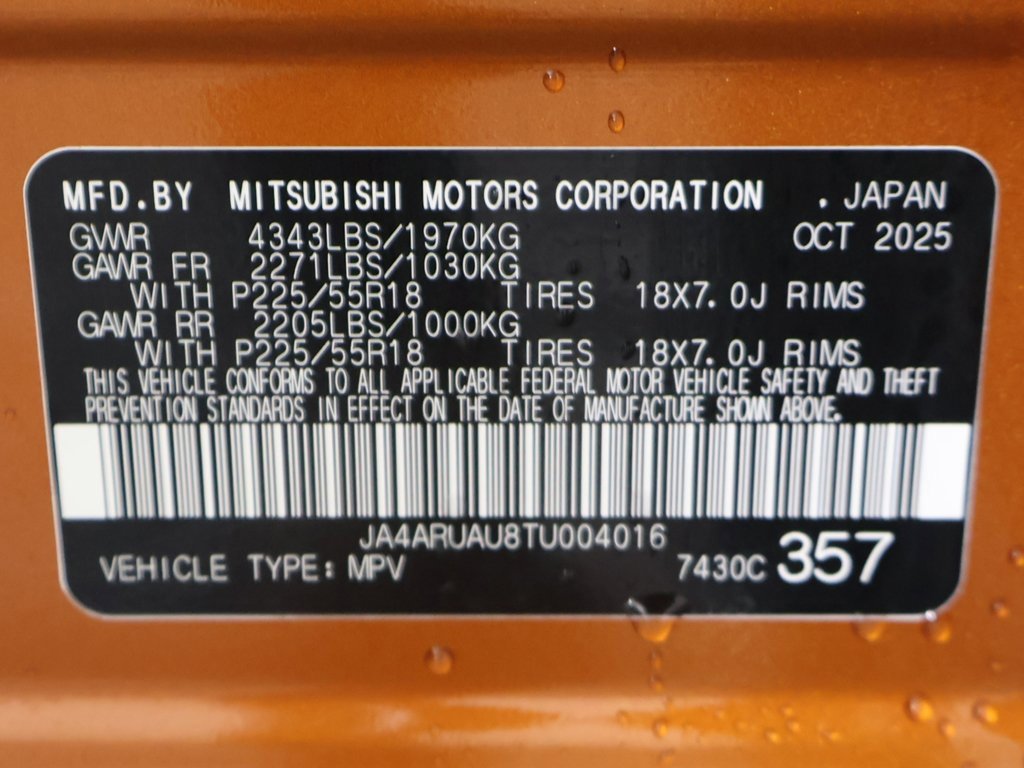 New 2026 Mitsubishi Outlander Sport ES image 42