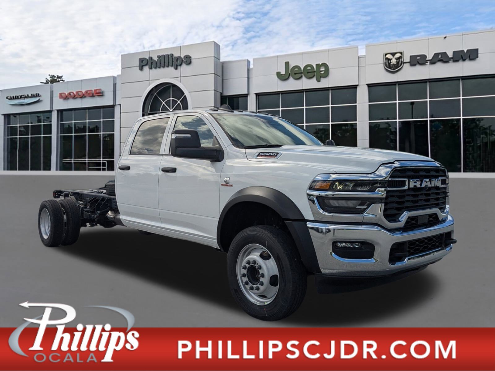 New 2026 RAM 5500 Tradesman w/ Chrome Appearance Group AWD/4WD image 1